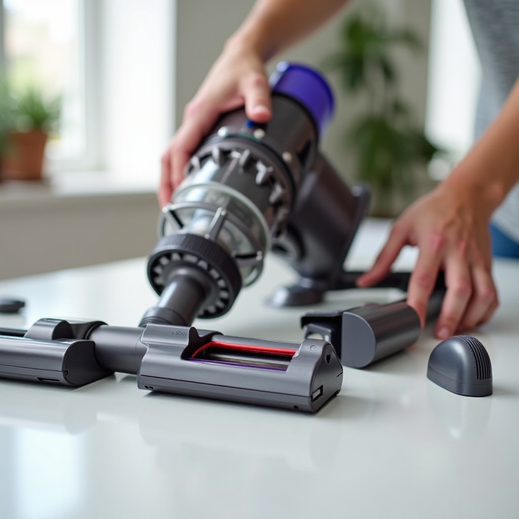как глубоко почистить пылесос Dyson