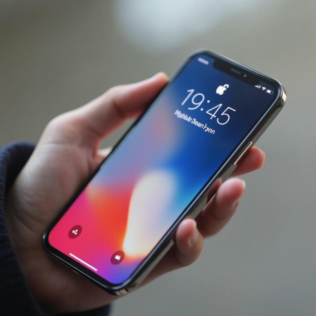 إعادة ضبط التطبيق على الآيفون