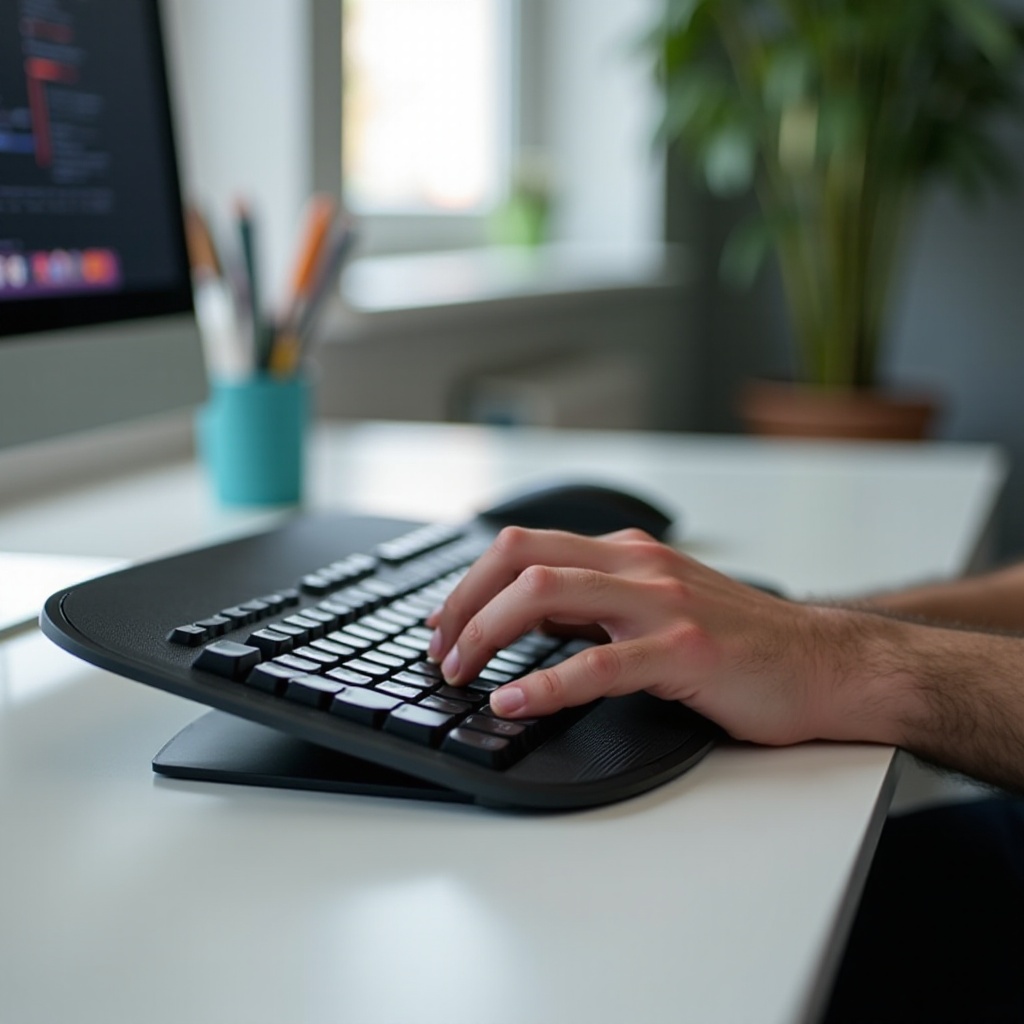 reseñas de teclados ergonómicos