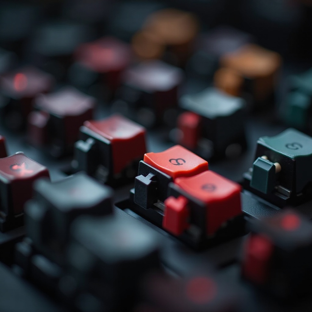 механические переключатели cherry