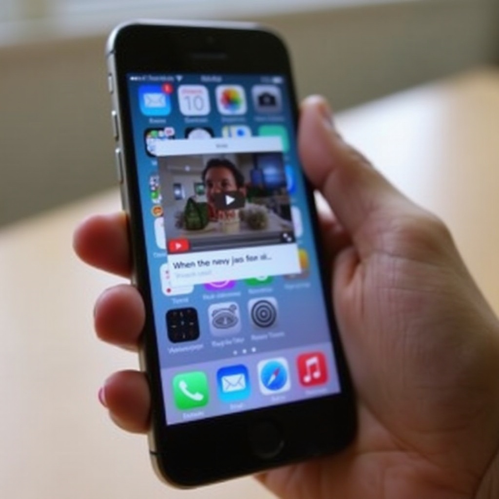 كيفية تصغير شاشة اليوتيوب على الايفون