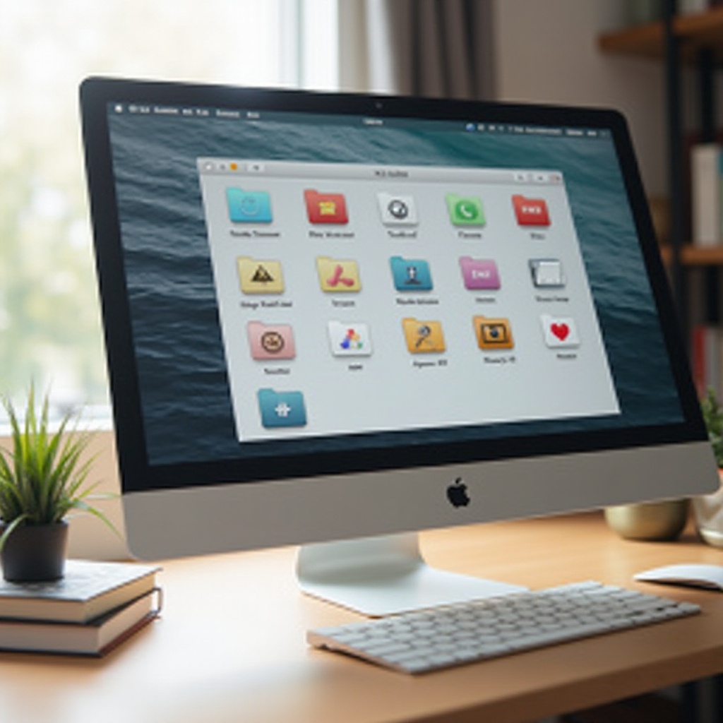 كيف تغير أيقونات المجلدات على الماك