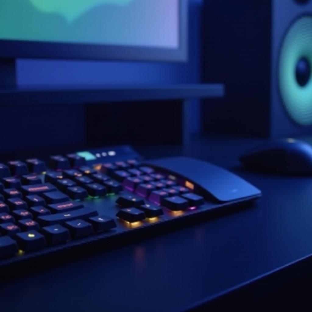 لوحة مفاتيح وفأرة لاسلكية للبلاي ستيشن 4