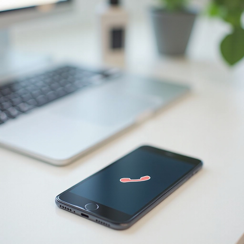 مكالماتي على iPhone لا تعمل