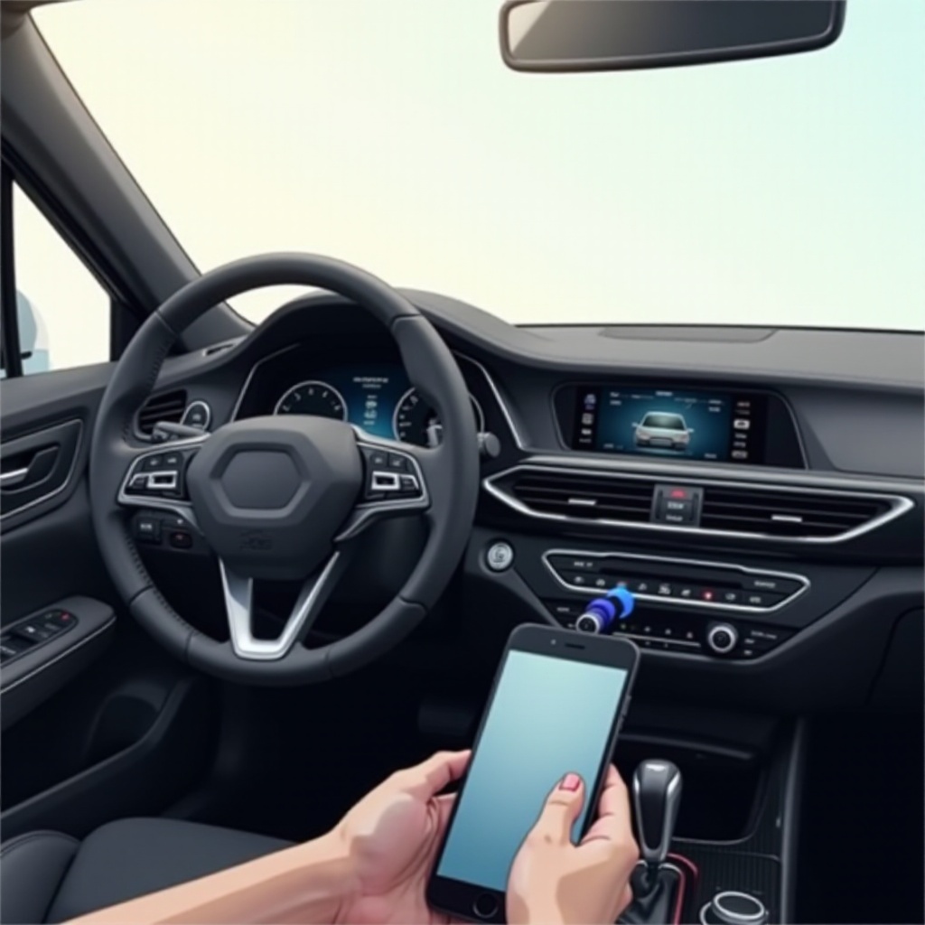 подключить телефон к автомобильной стереосистеме