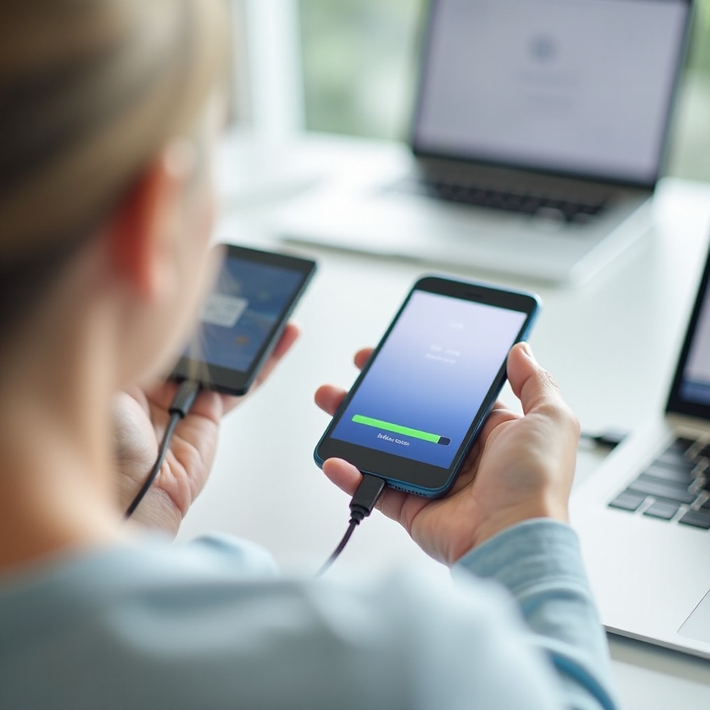 cómo transferir datos de un teléfono a otro