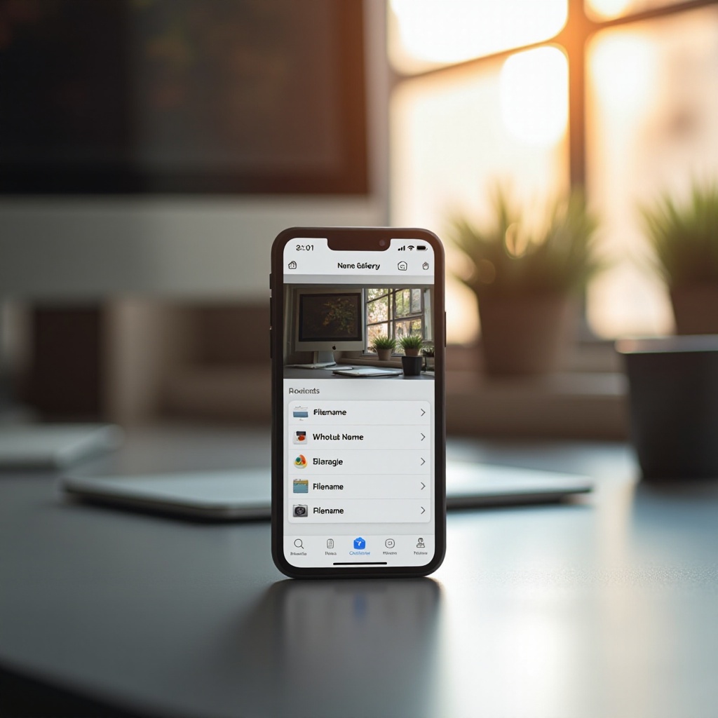 كيفية تسمية الصور على iPhone